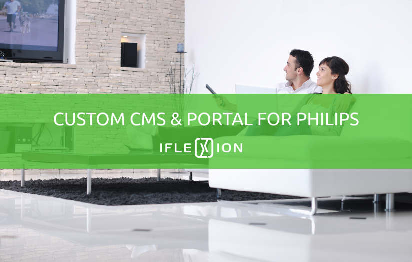 Custom CMS & Portal for Philips screenshot 1
